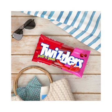 Twizzlers Pull 'n' Peel Cherry Licorice Style Candy