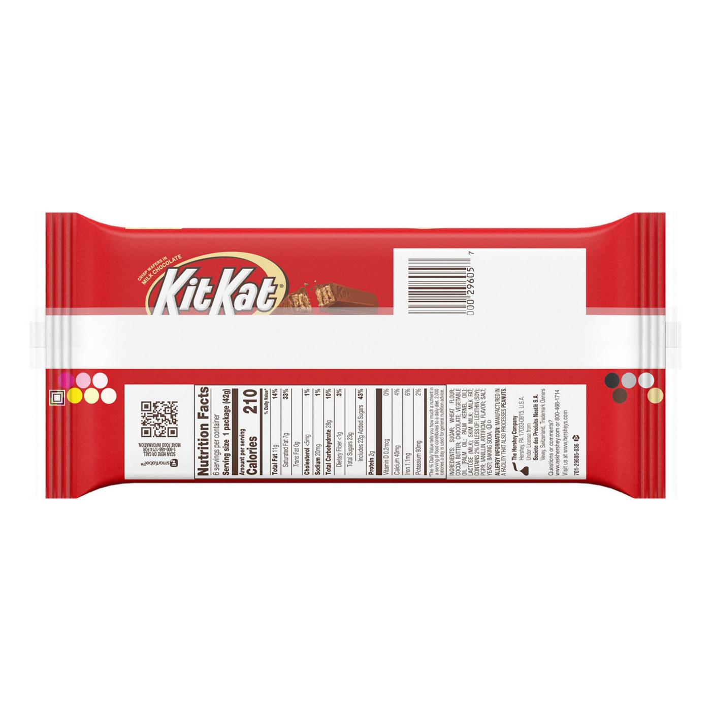 Kit Kat Milk Chocolate Full Size Candy Bars; image 5 of 5