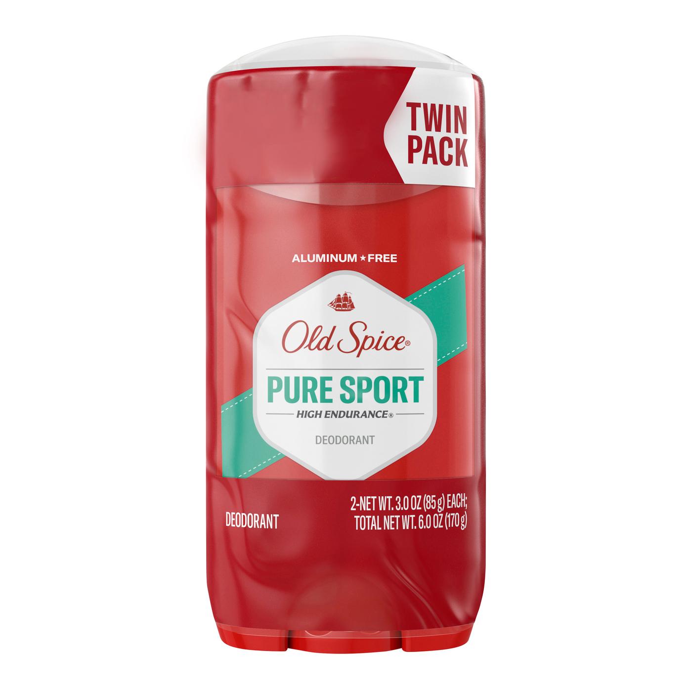 Old Spice Aluminum-Free Deodorant - Pure Sport 2 pk ; image 1 of 2