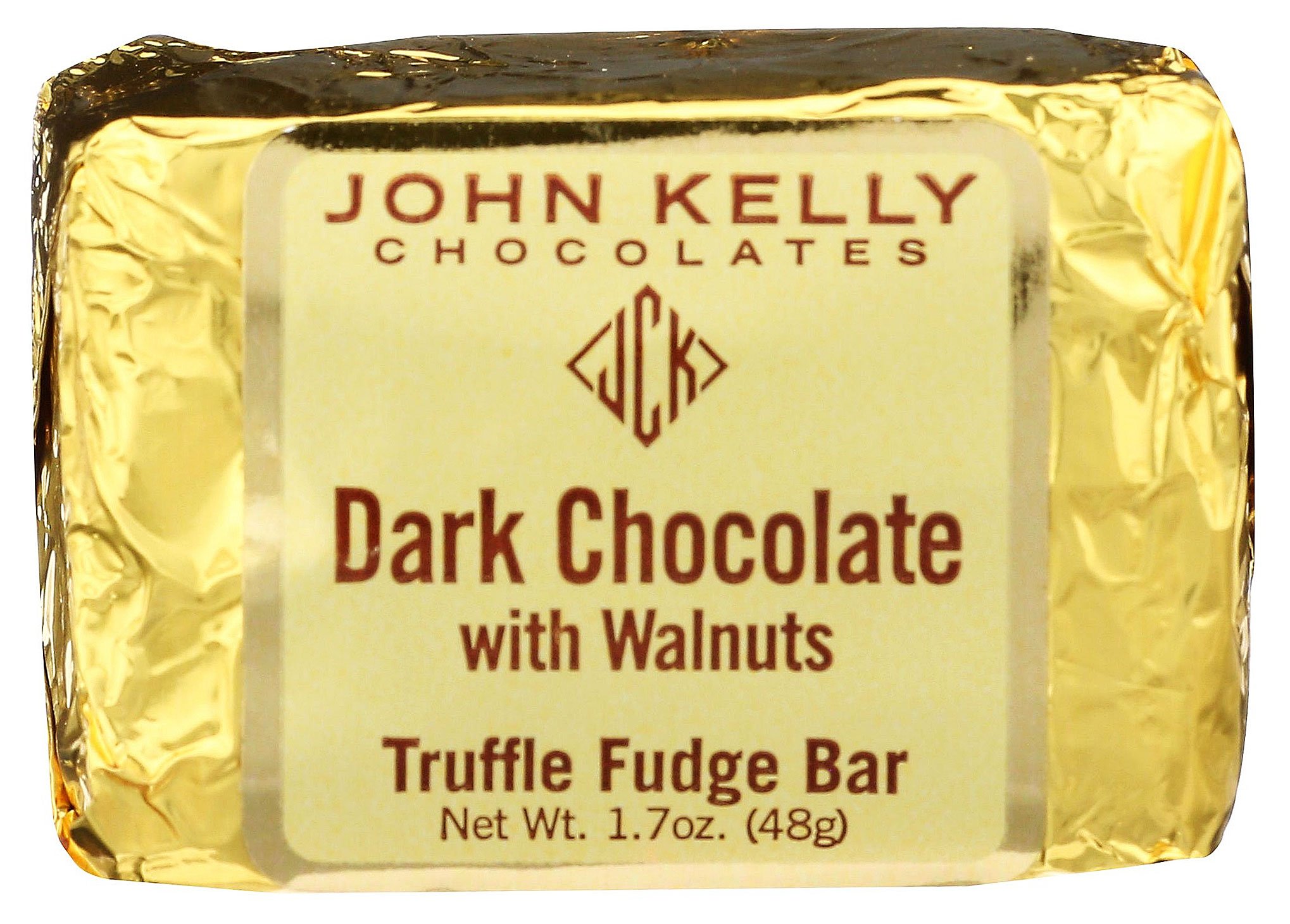 John Kelly Chocolates Dark Chocolate Truffle Fudge Bar With Walnuts Shop At H E B 8676