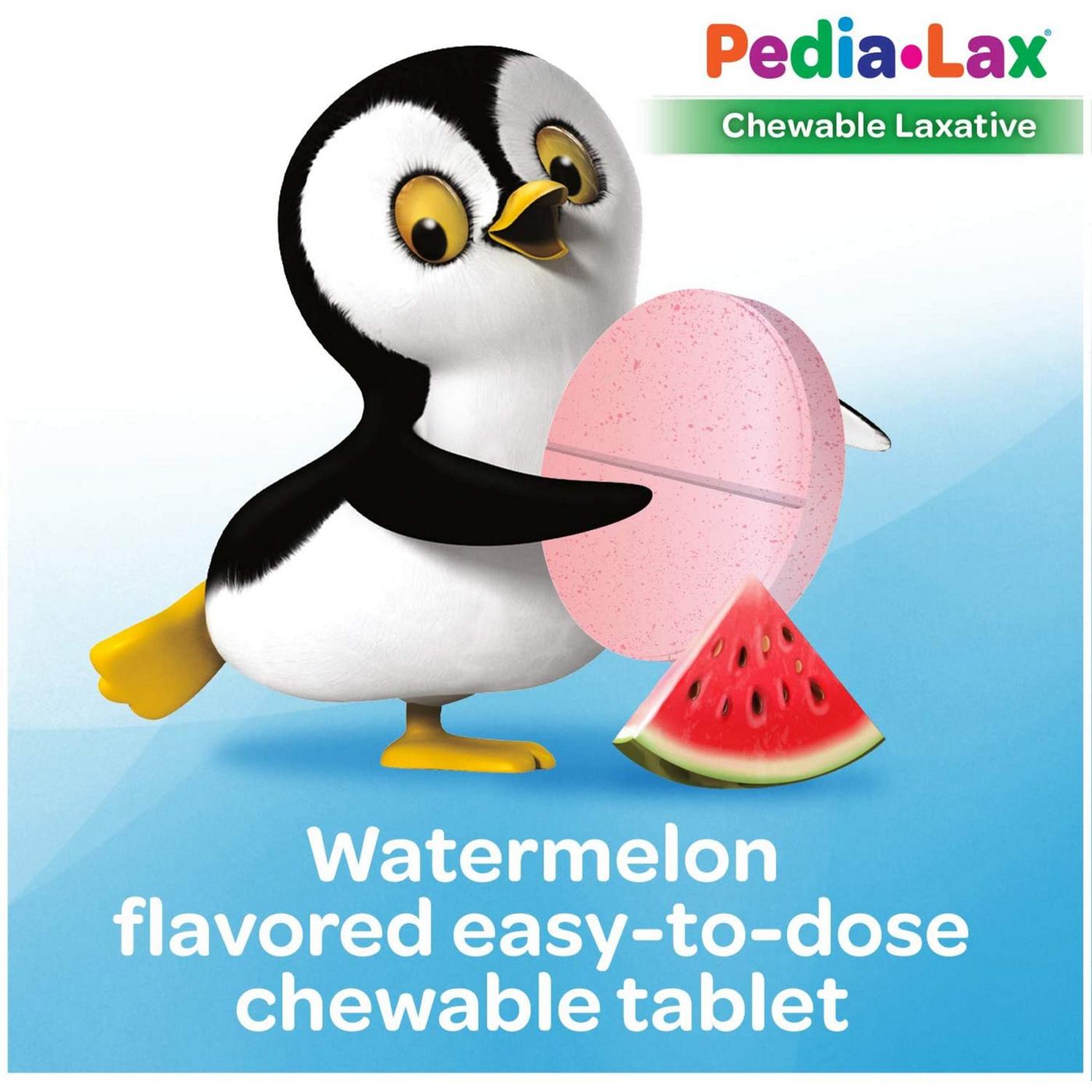 Pedia-Lax Laxative Chewable Tablets - Watermelon; image 3 of 5