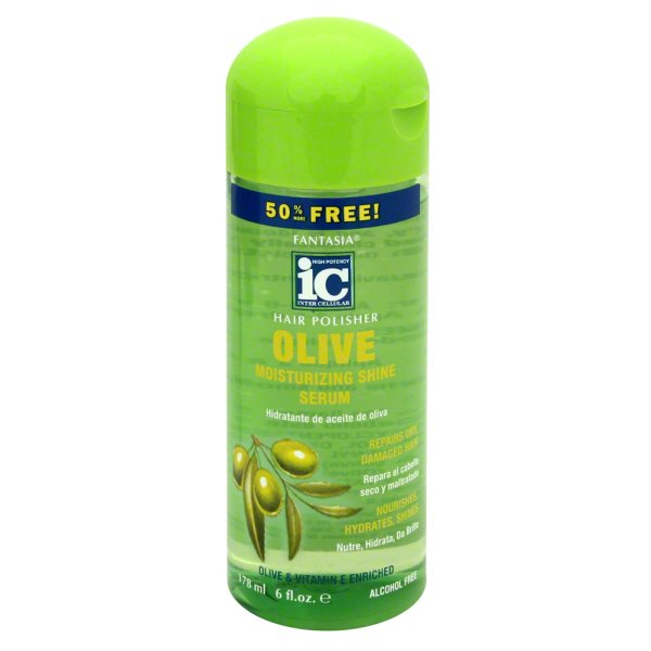 Fantasia Hair Polisher with Bonus Olive Moisturizing Shine Serum Shop
