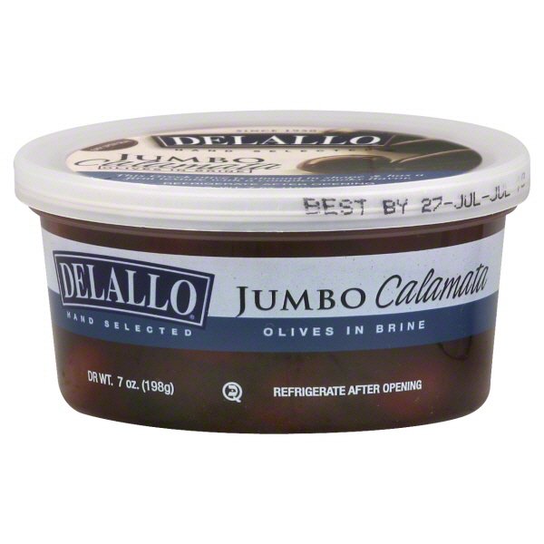 DeLallo Jumbo Calamata Olives in Brine Shop Olives at HEB