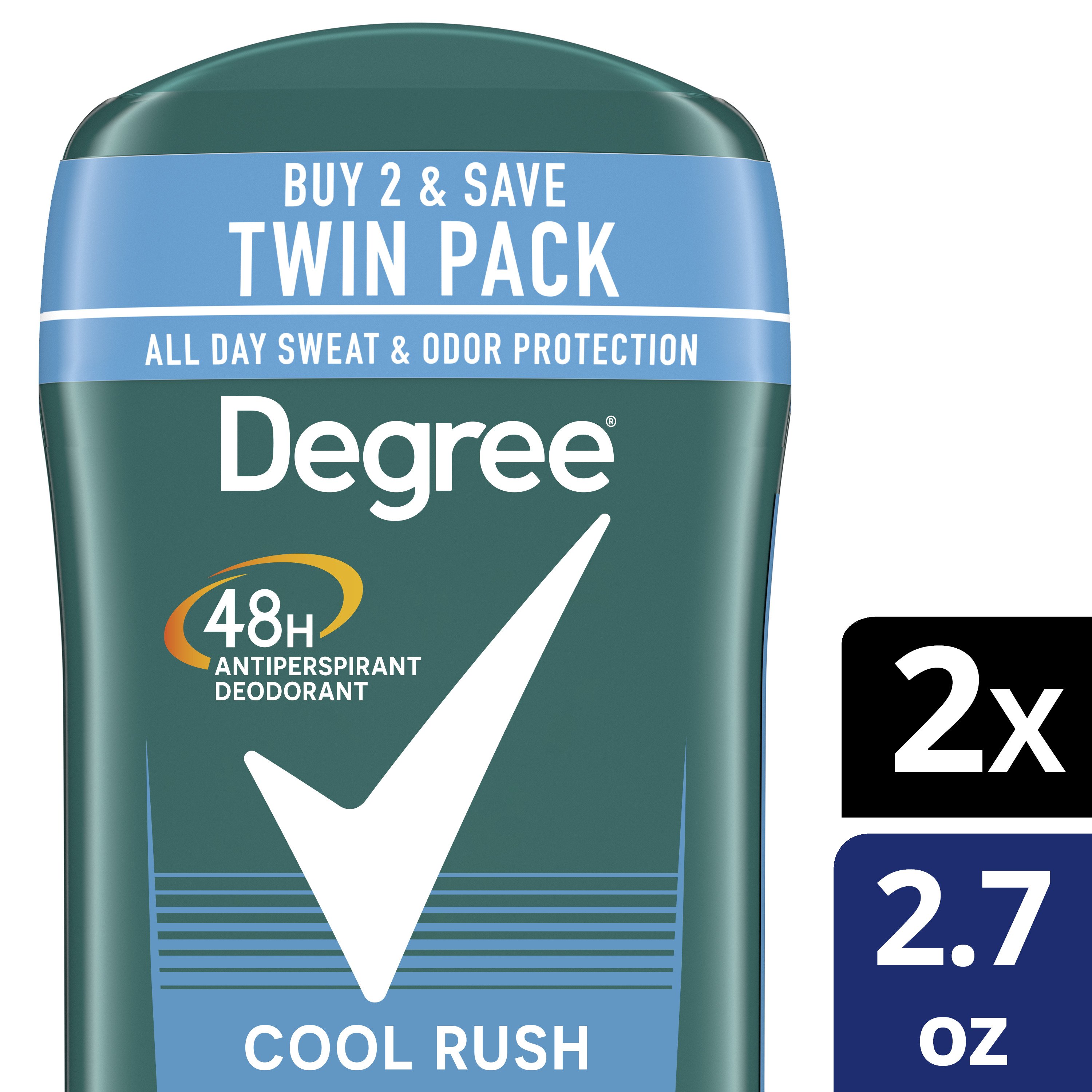 Degree Men Original Cool Rush Antiperspirant Deodorant - Shop Deodorant &  Antiperspirant at H-E-B