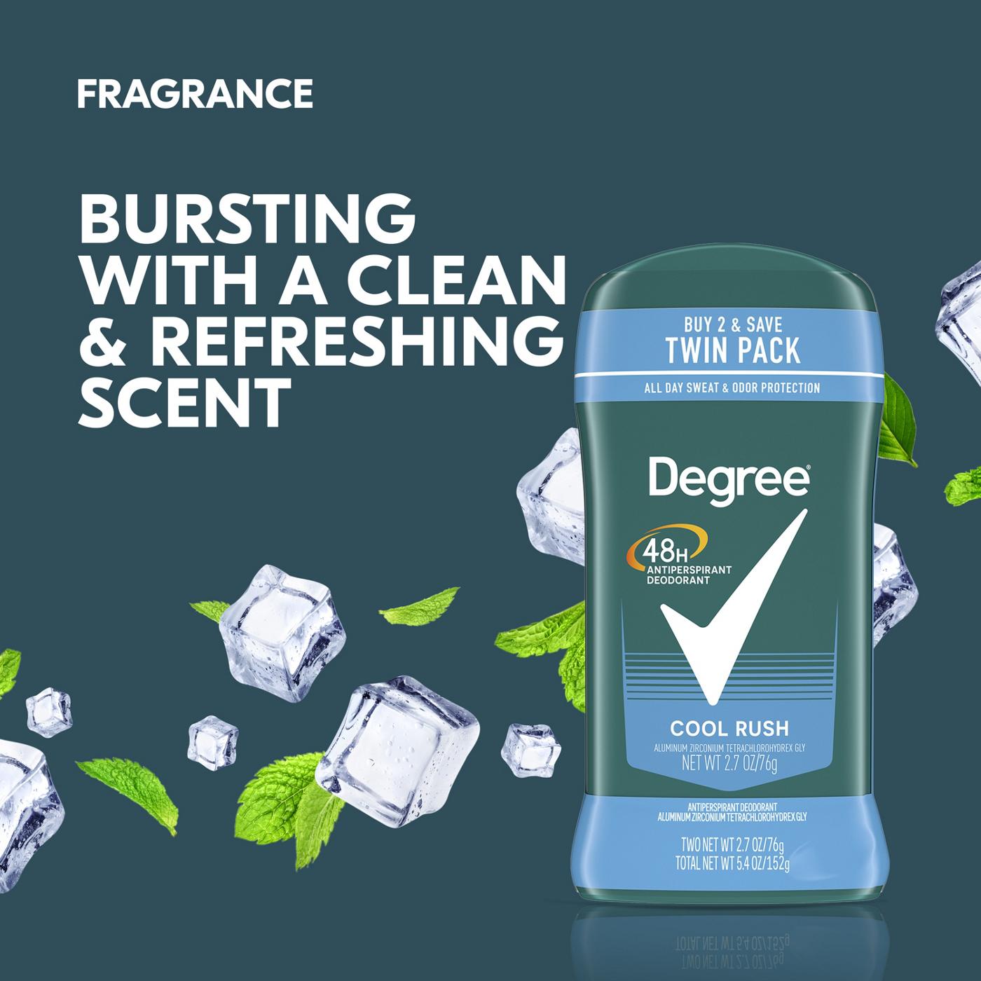 Degree Men Original Cool Rush Antiperspirant Deodorant; image 6 of 7