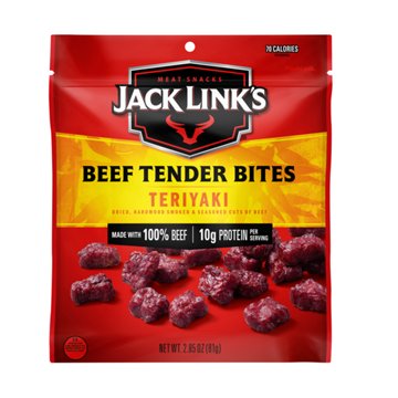 Jack Link's 10g Protein Beef Tender Bites - Teriyaki, 2.85 oz