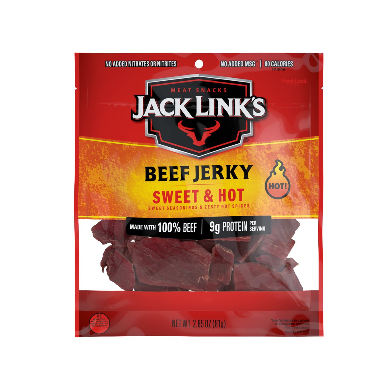 Jack Link S Premium Cuts Sweet Hot Beef Jerky Shop Jerky At H E B