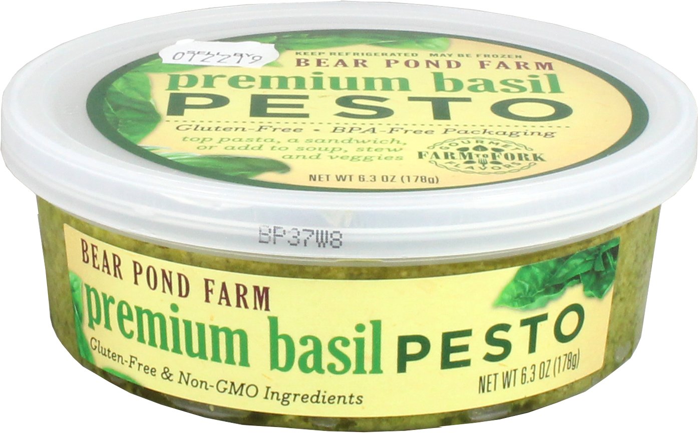 Bear Pond Farm Premium Basil Pesto Shop Pasta sauces at HEB