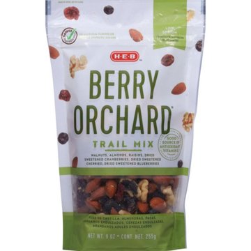 H-E-B Berry Orchard Trail Mix, 9 oz