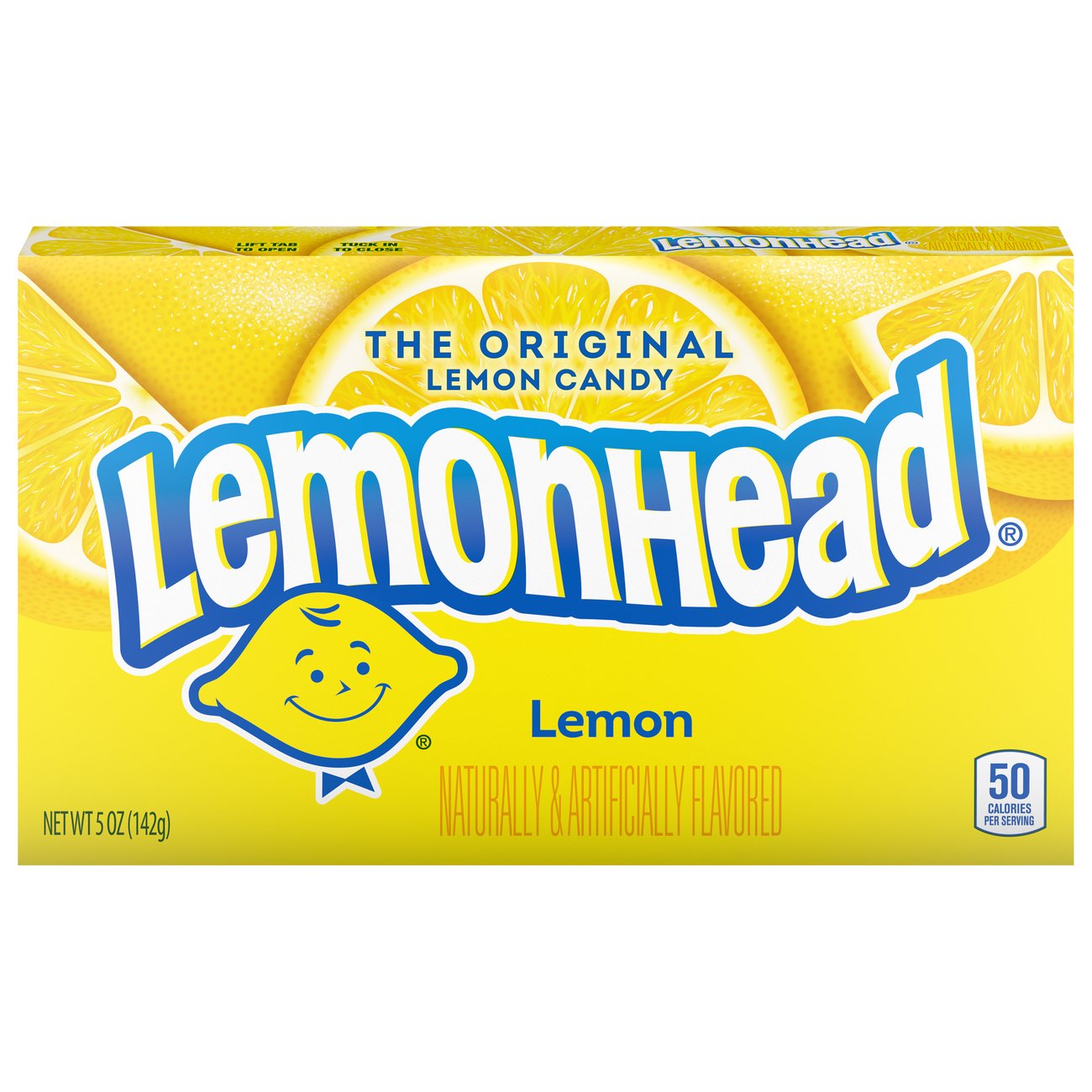 Lemonhead The Original Lemon Candy Theater Box - Shop Candy at H-E-B