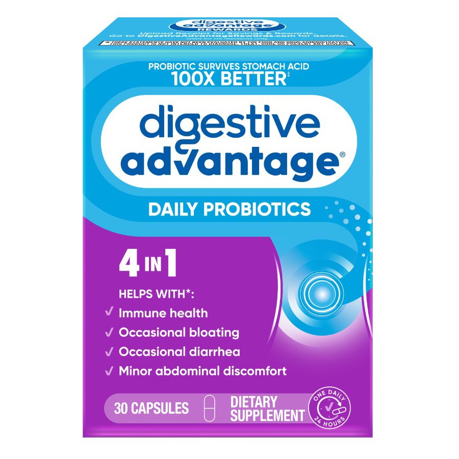 Schiff Digestive Advantage Daily Probiotic Capsules - Shop Diet ...