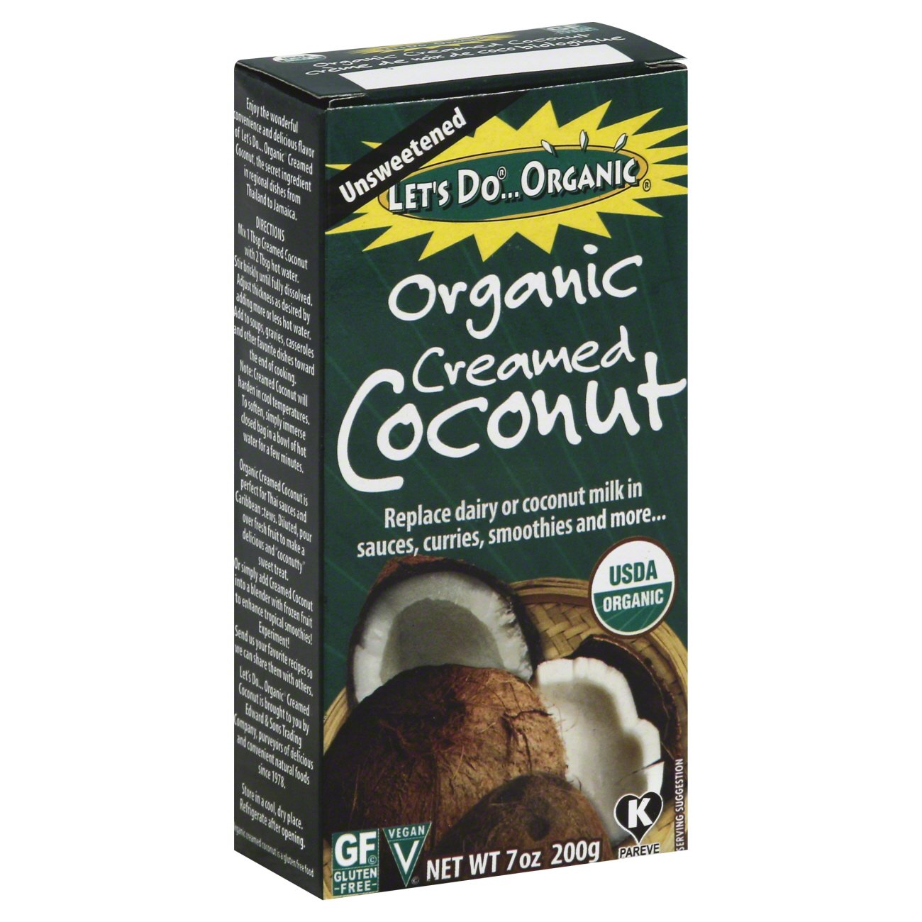 Lets Do Organic Organic Creamed Coconut Shop Coffee Creamer at HEB