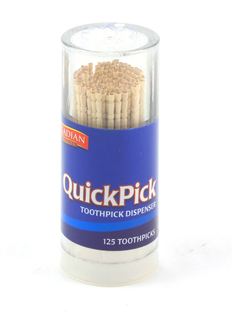Acadian Trading Quick Pick Toothpick Dispenser Shop Toothpicks at HEB