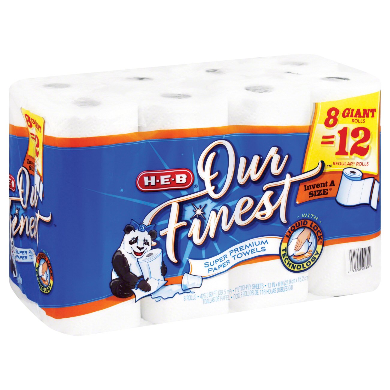 H e b our finest invent a size giant roll paper towels shop paper 