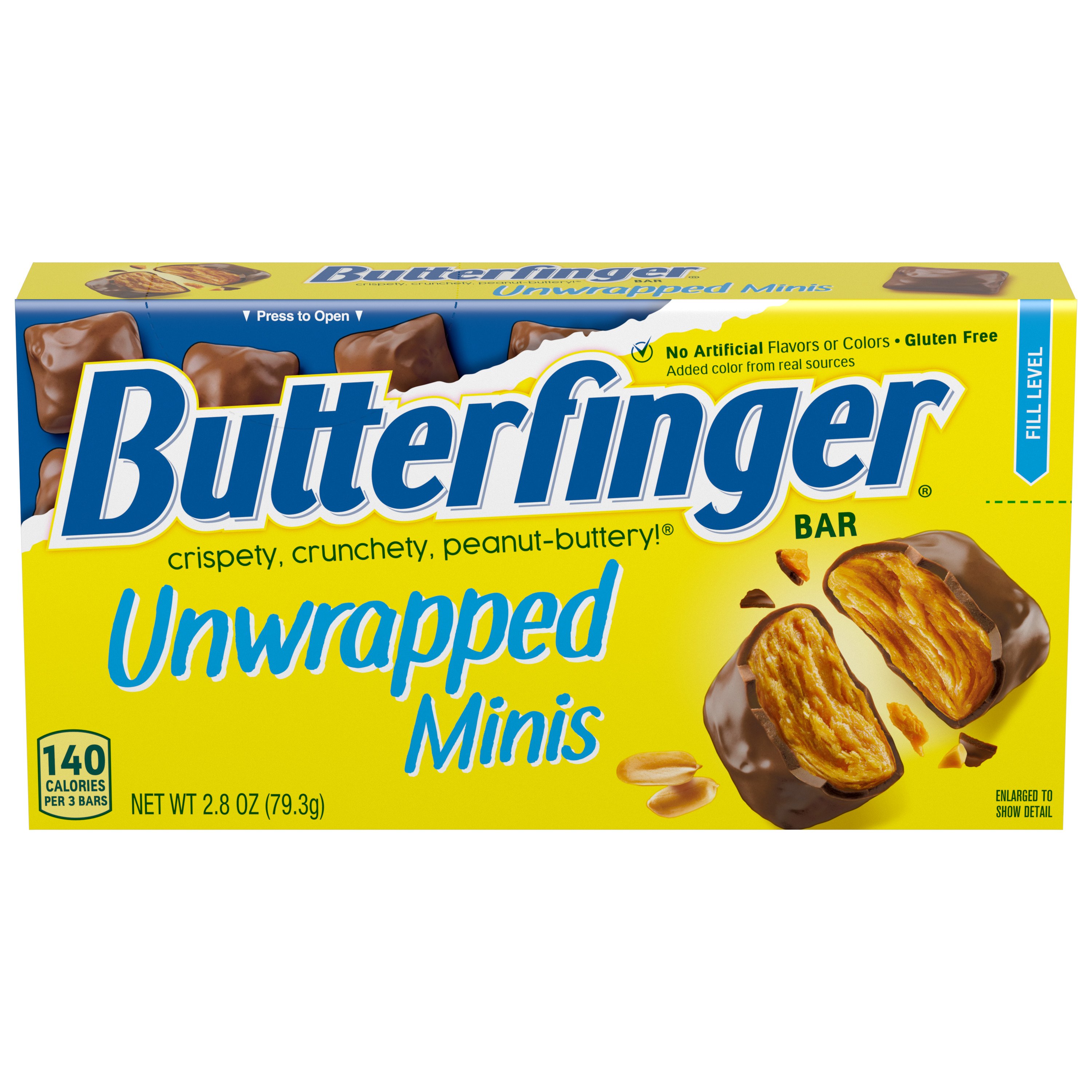 are butterfinger bars gluten free