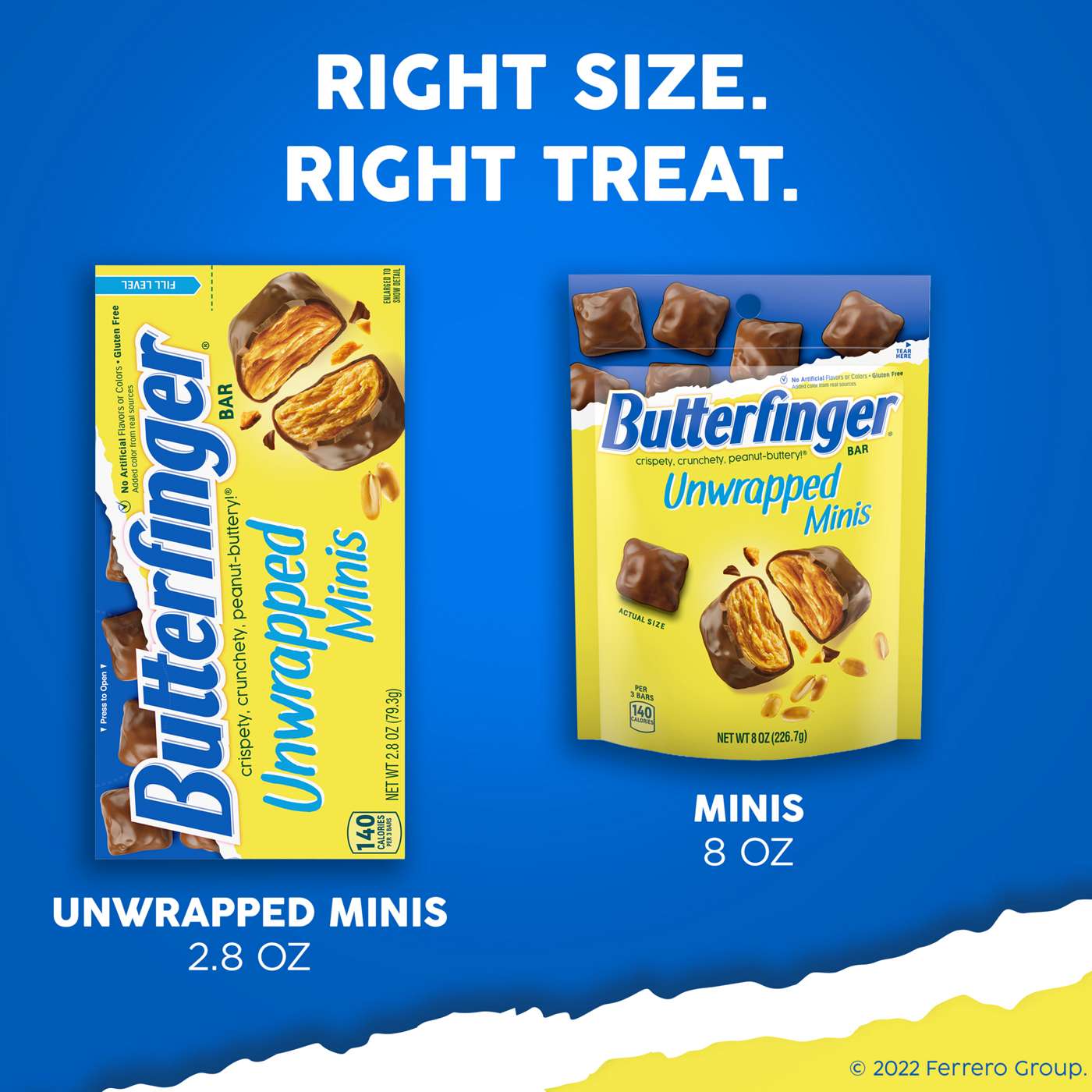 Butterfinger Unwrapped Minis Candy Theater Box; image 4 of 6