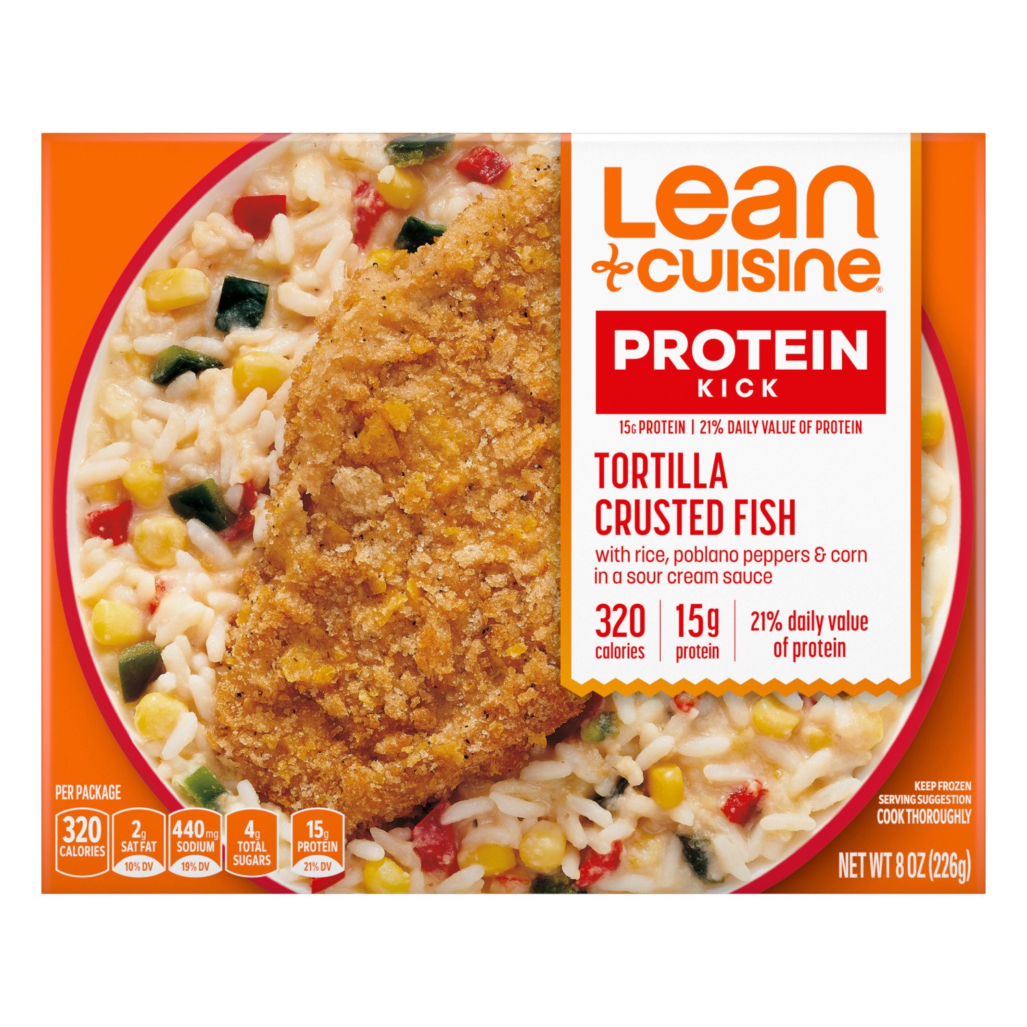 Lean Cuisine 15g Protein Tortilla Crusted Fish Frozen Meal - Shop