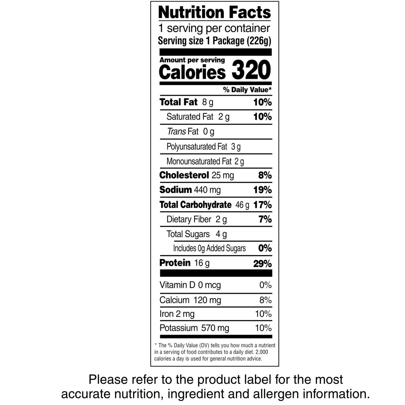 Lean Cuisine 15g Protein Tortilla Crusted Fish Frozen Meal; image 3 of 8
