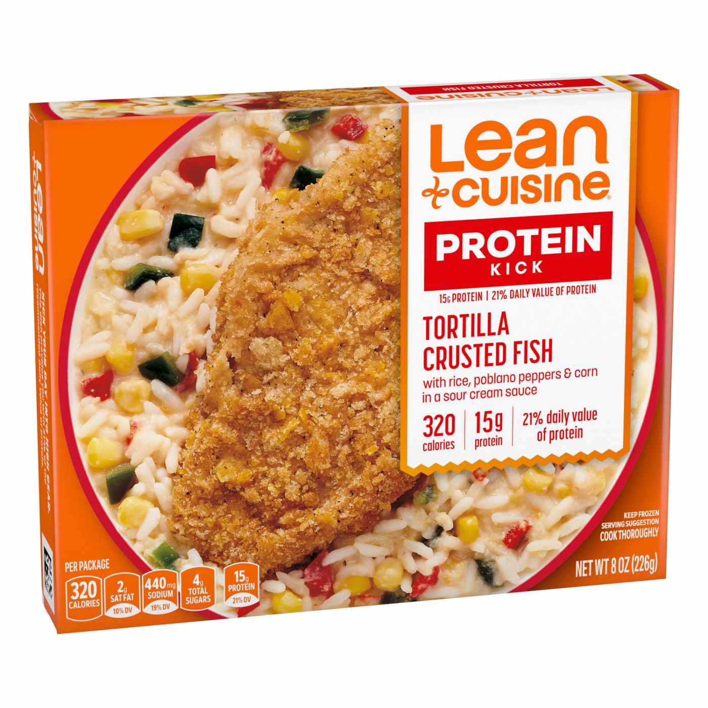 Lean Cuisine 15g Protein Tortilla Crusted Fish Frozen Meal; image 7 of 8