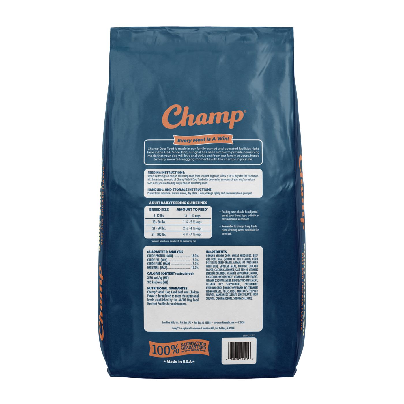 Champ Mini Chunk Dry Dog Food; image 2 of 2