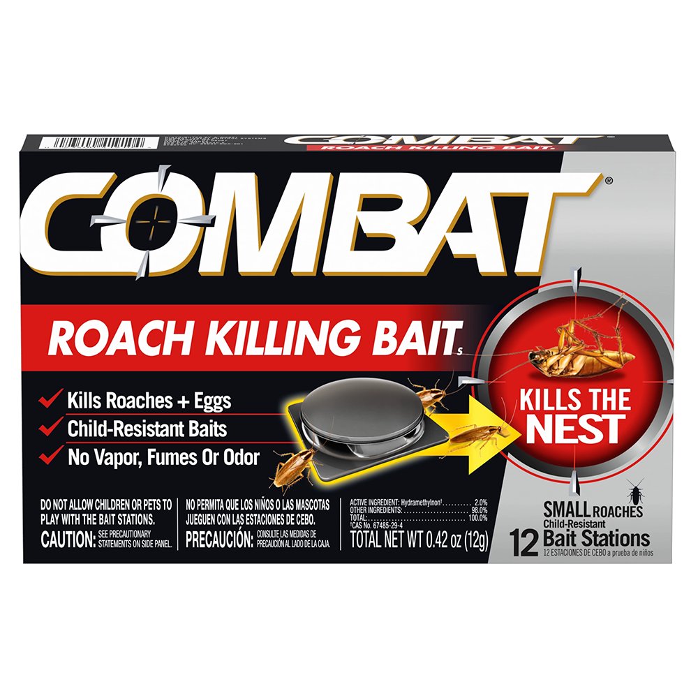 Combat Roach Killing Bait Small Roaches Shop Insect Killers at HEB