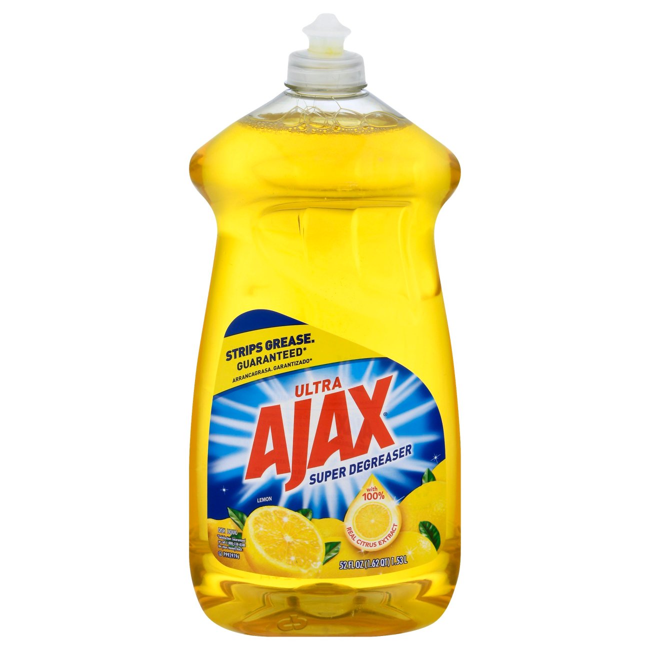 Ajax Super Degreaser Lemon Dish Soap - Shop Dish Soap & Detergent at H-E-B