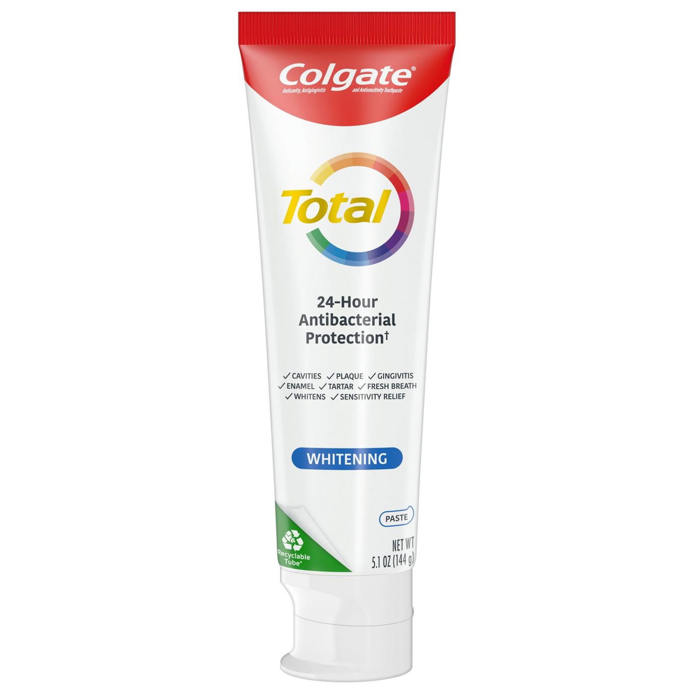Colgate Total Whitening Toothpaste, 2 Pk; image 5 of 18