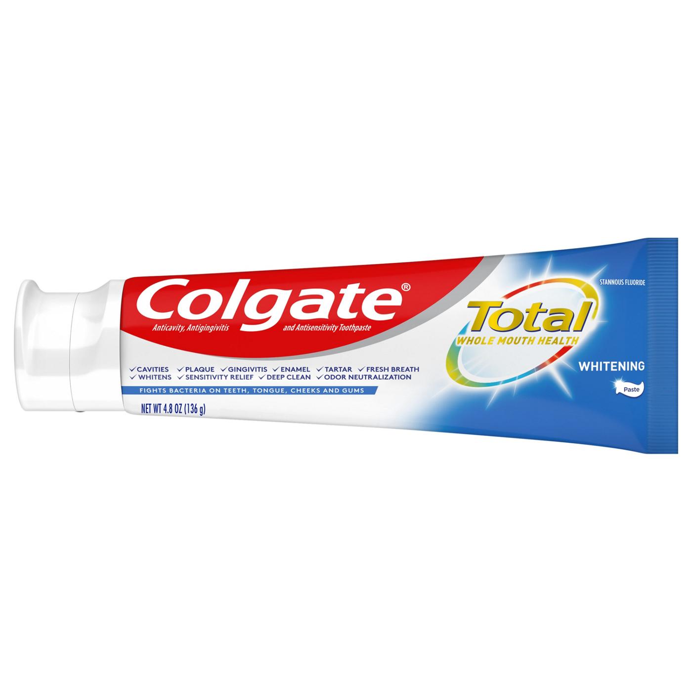 Colgate Total Whitening Toothpaste, 2 Pk; image 16 of 18