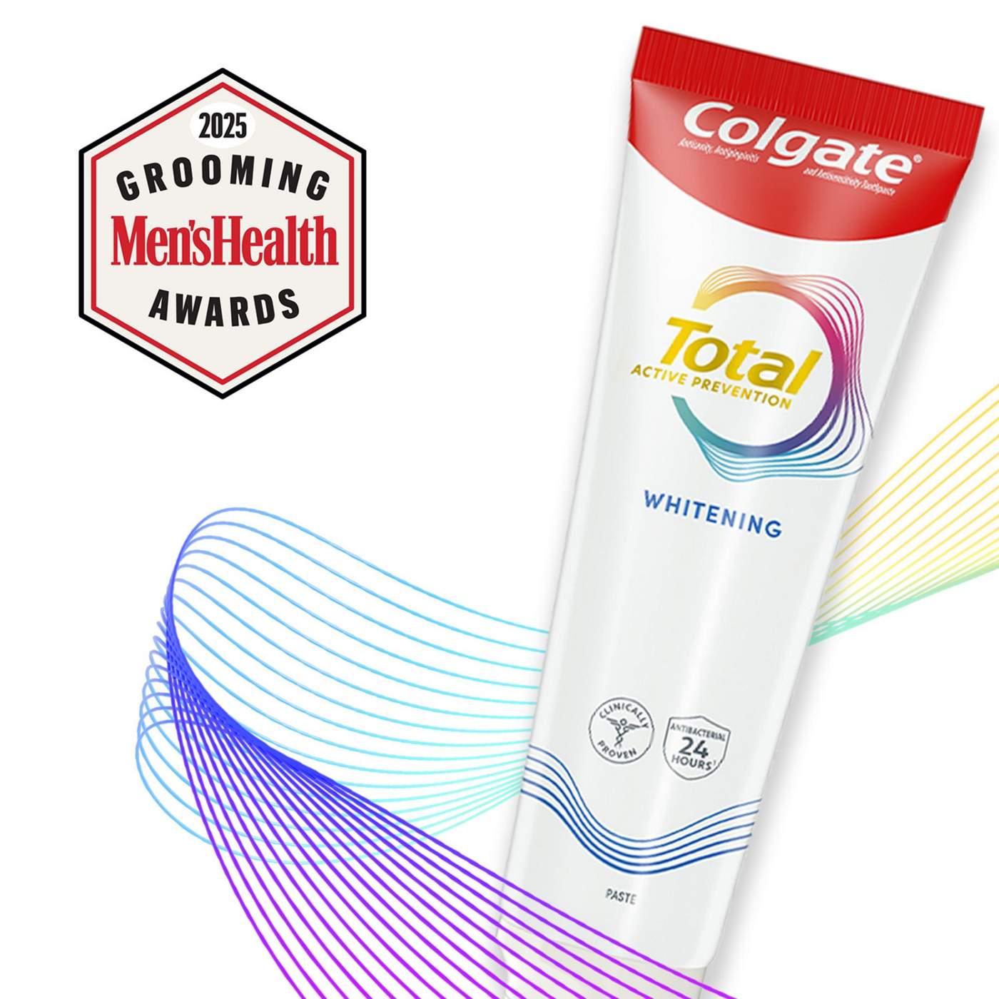 Colgate Total Toothpaste - Whitening, 2pk; image 7 of 8