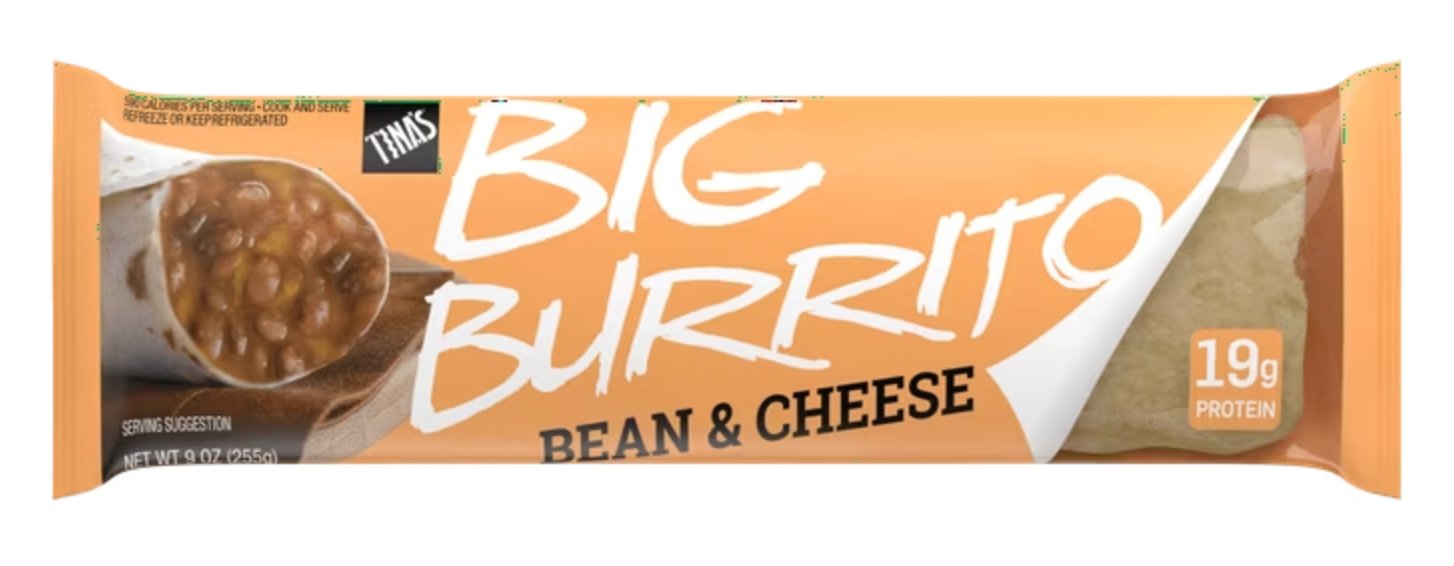 Tina's Bean & Cheese Burrito Shop Entrees & sides at HEB