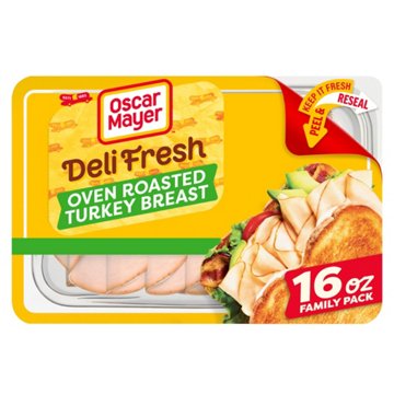 Oscar Mayer Deli Fresh Oven Roasted Turkey Breast, 16 oz