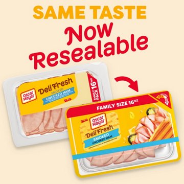 Oscar Mayer Deli Fresh Smoked Uncured Ham