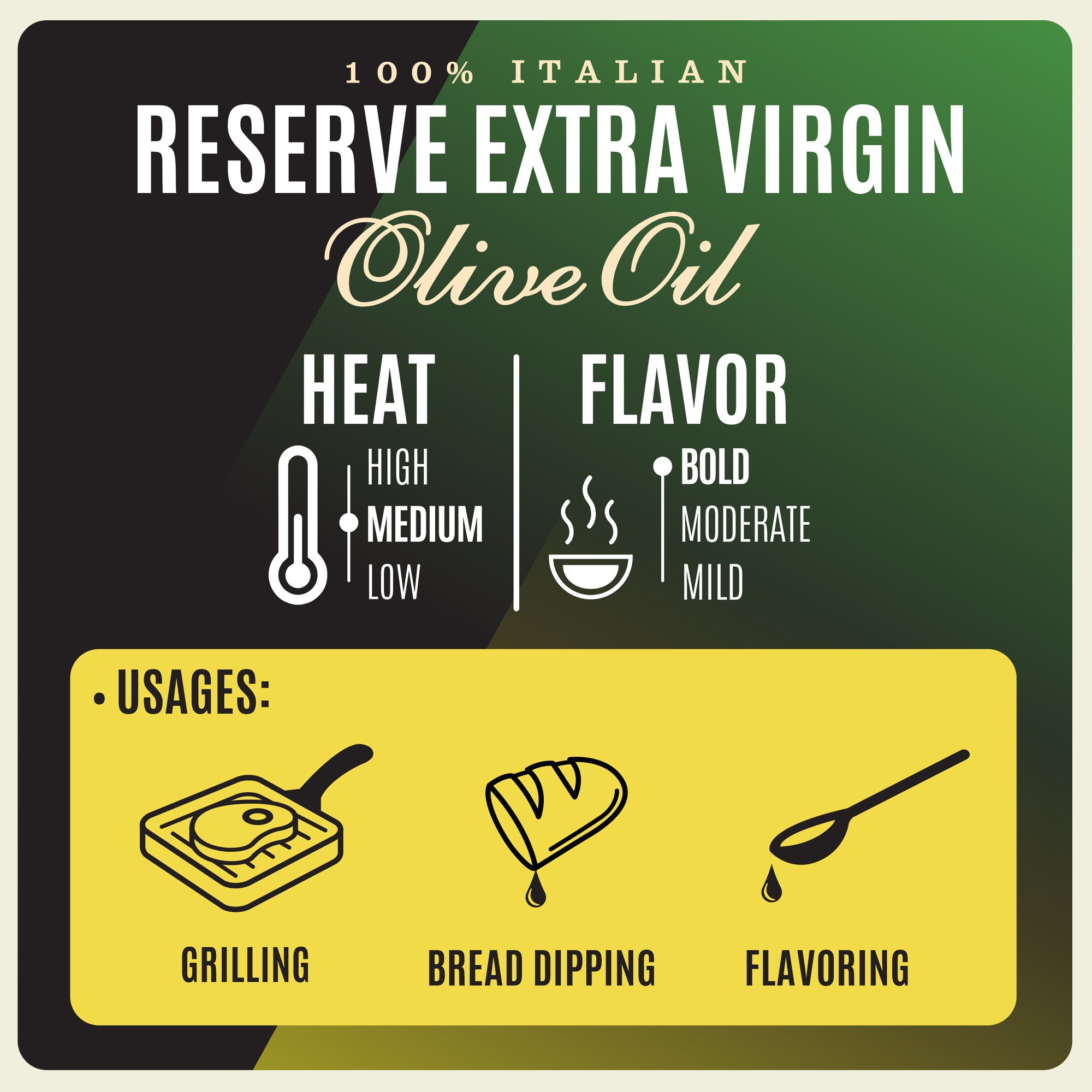 H-E-B Reserve 100% Italian Extra Virgin Olive Oil - Shop Oils at H-E-B