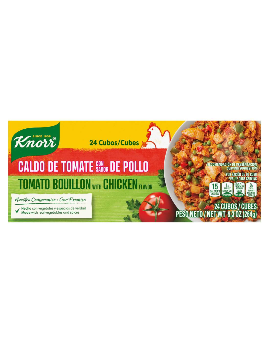 Knorr Tomato Chicken Cube Bouillon; image 1 of 6