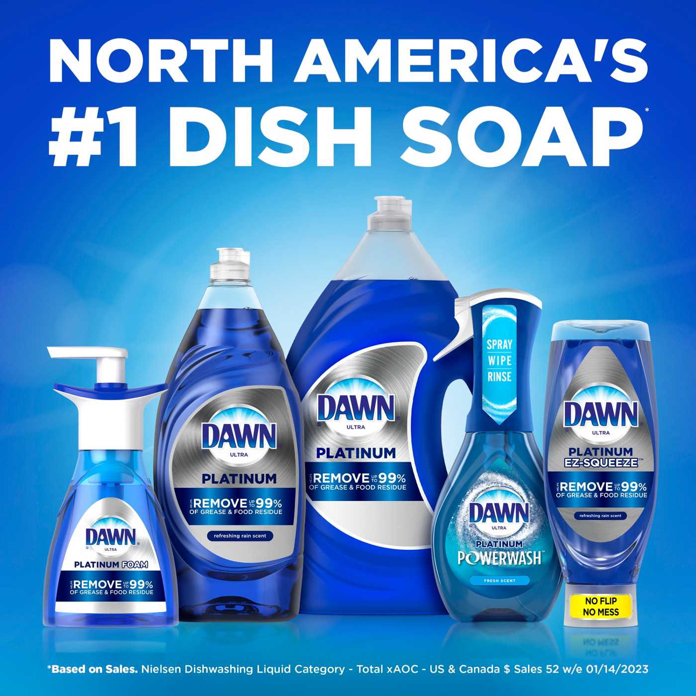 Dawn Platinum Direct Foam Dish Soap - Fresh Rain; image 3 of 8