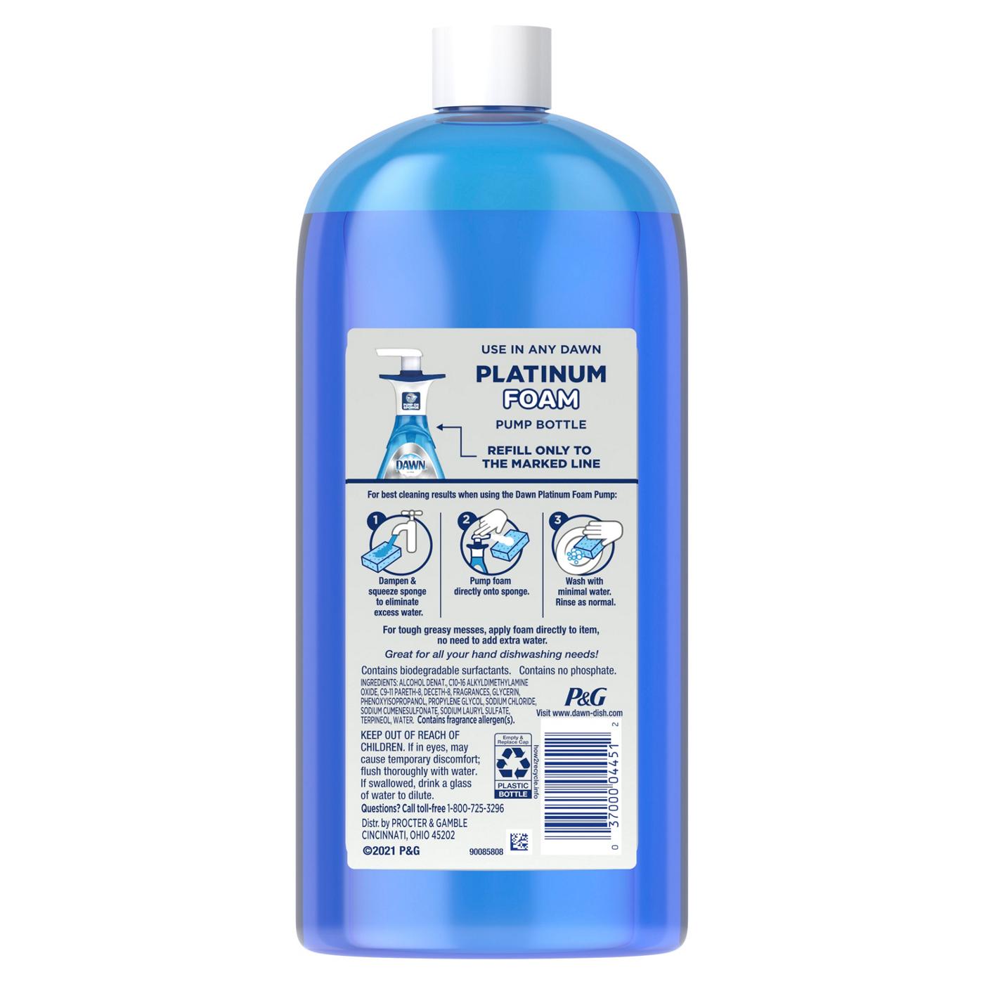 Dawn Platinum Direct Foam Dish Soap - Fresh Rain; image 7 of 8