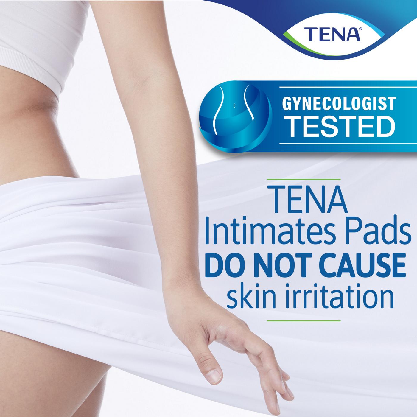 Tena Sensitive Care Extra Coverage Overnight Pads; image 5 of 9