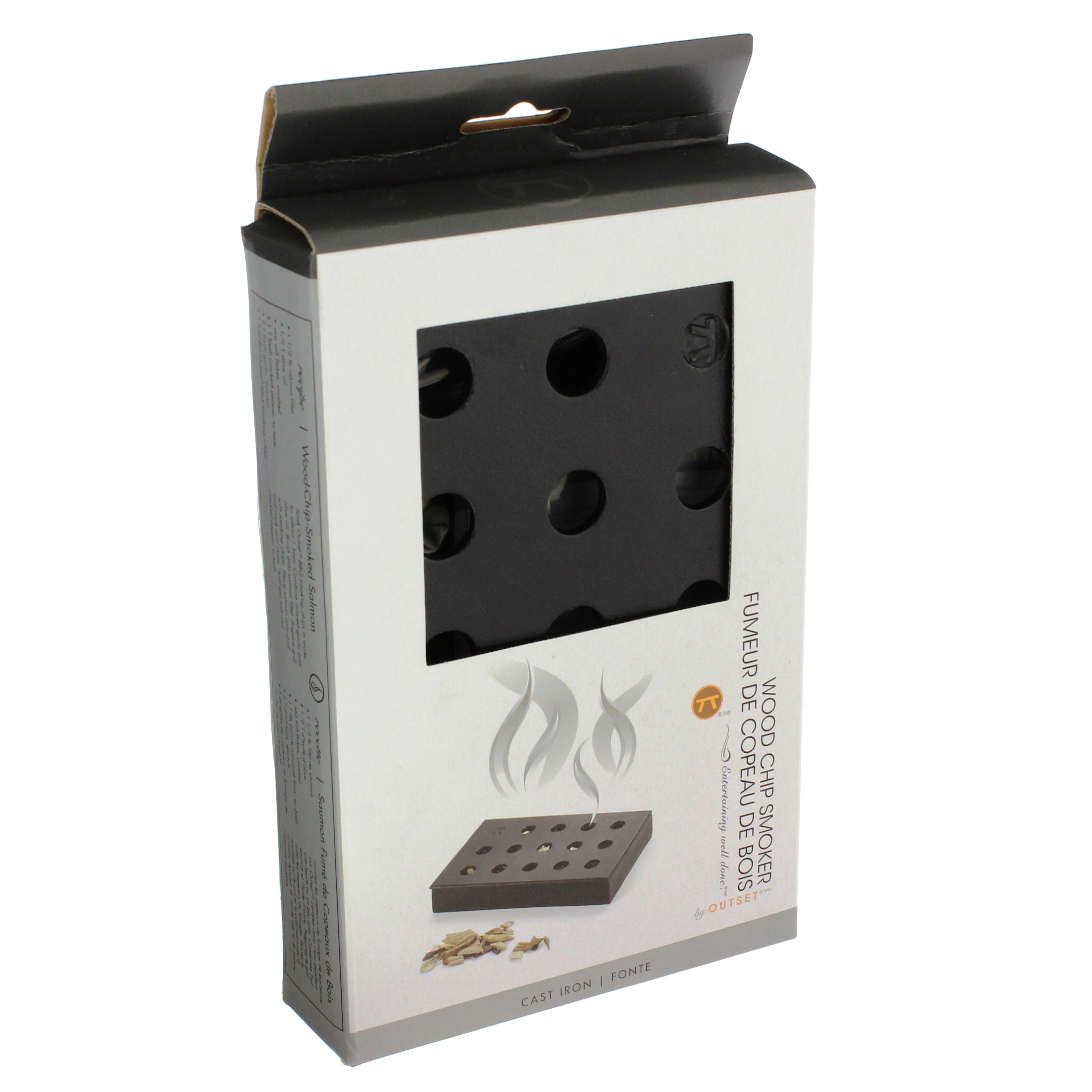 Outset Cast Iron Wood Chip Smoking Box Shop Cookware & utensils at HEB