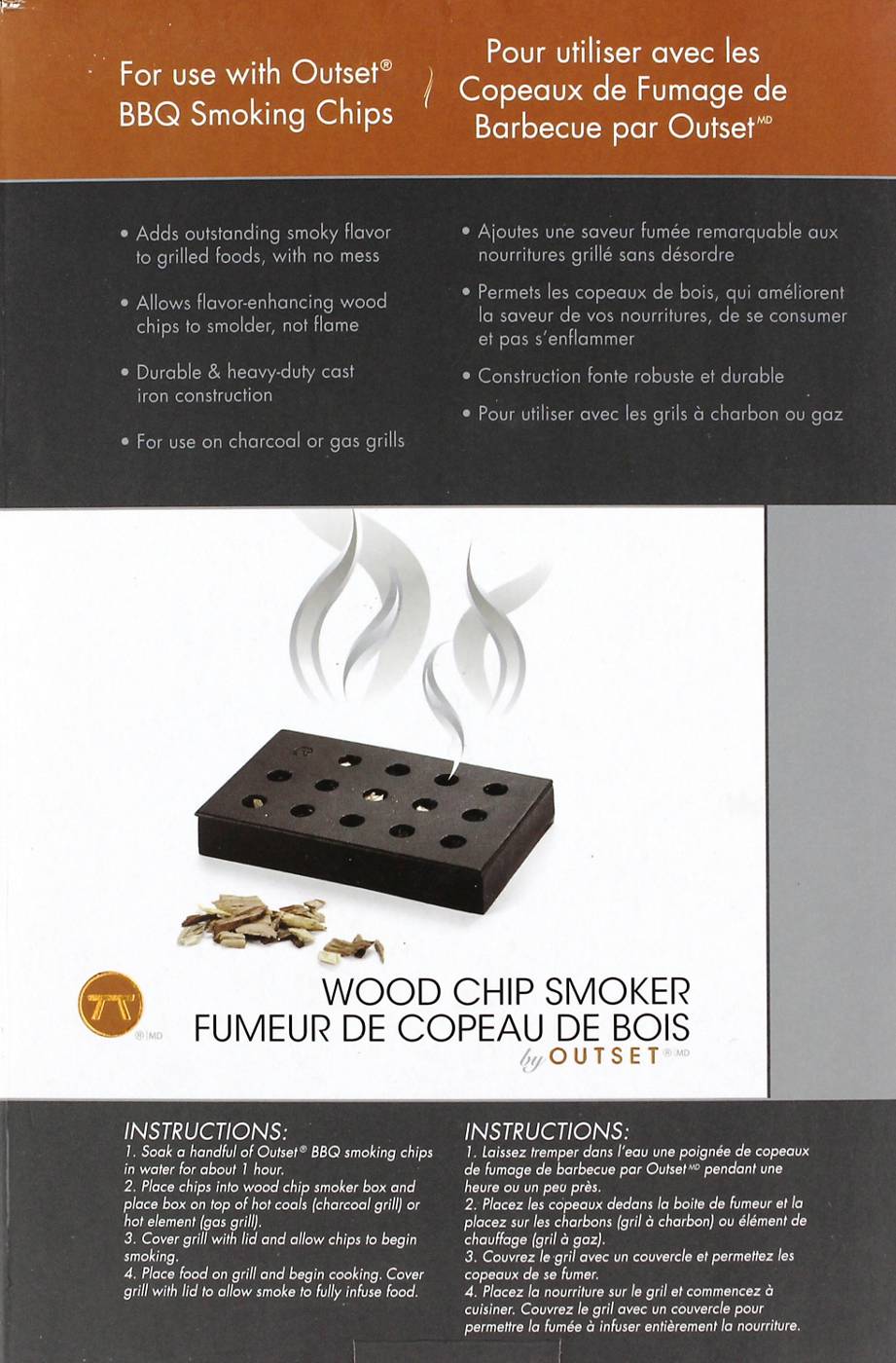 Outset Cast Iron Wood Chip Smoking Box Shop Cookware & utensils at HEB