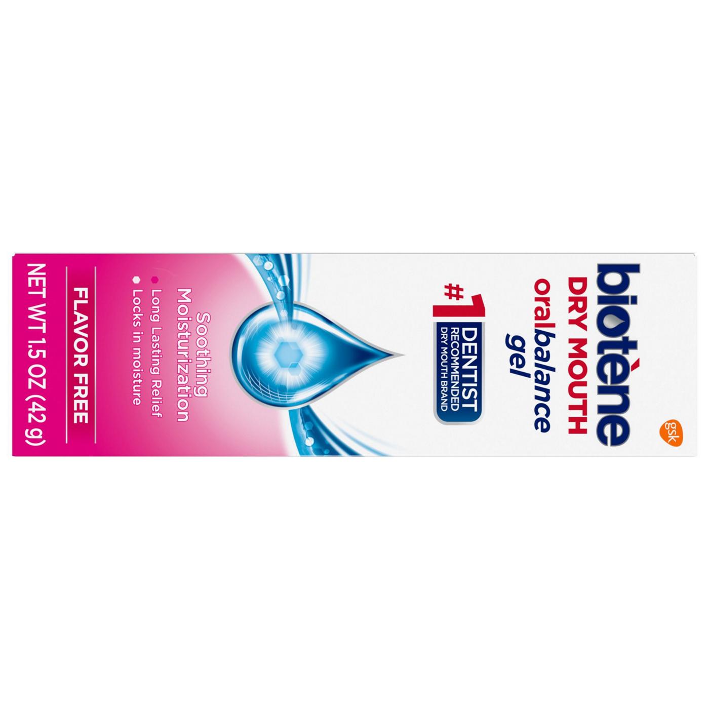 Biotene OralBalance Moisturizing Gel and Dry Mouth Gel, Flavor Free; image 13 of 15
