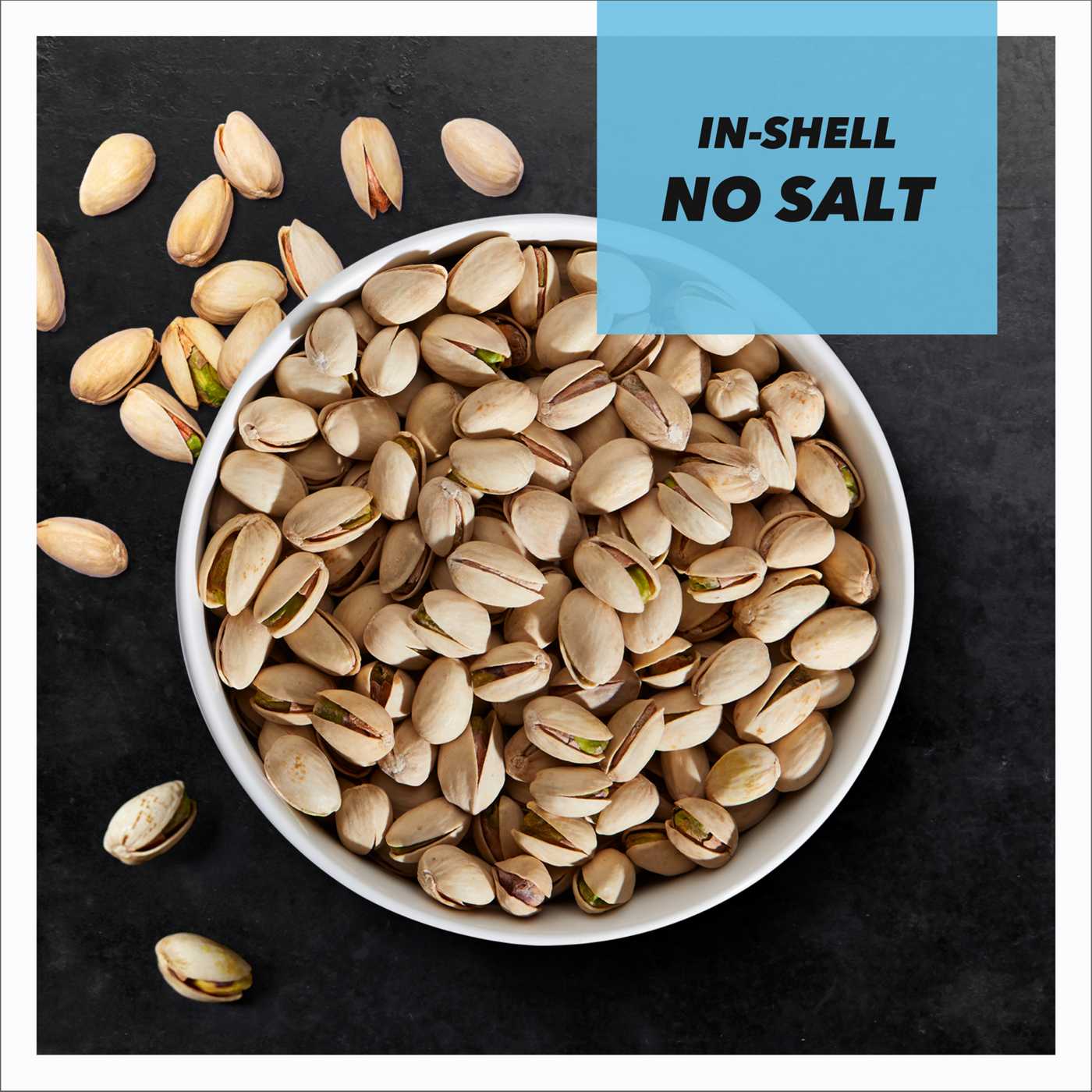Wonderful Roasted No Salt Shelled Pistachios; image 2 of 6