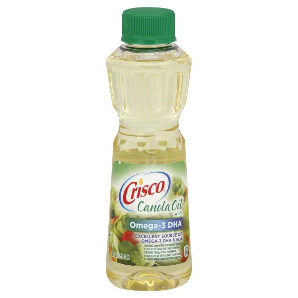 Crisco Canola Oil With Omega3 DHA Shop Oils at HEB