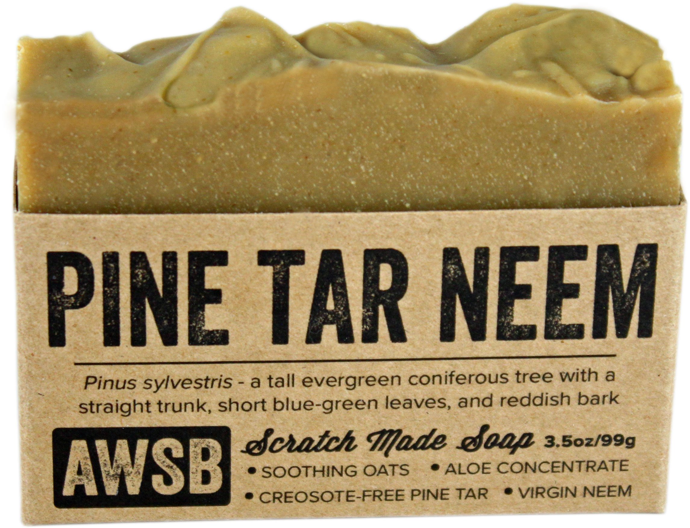 A Wild Soap Bar Pine Tar and Neem Oil Soap Bar Shop Hand & Bar Soap