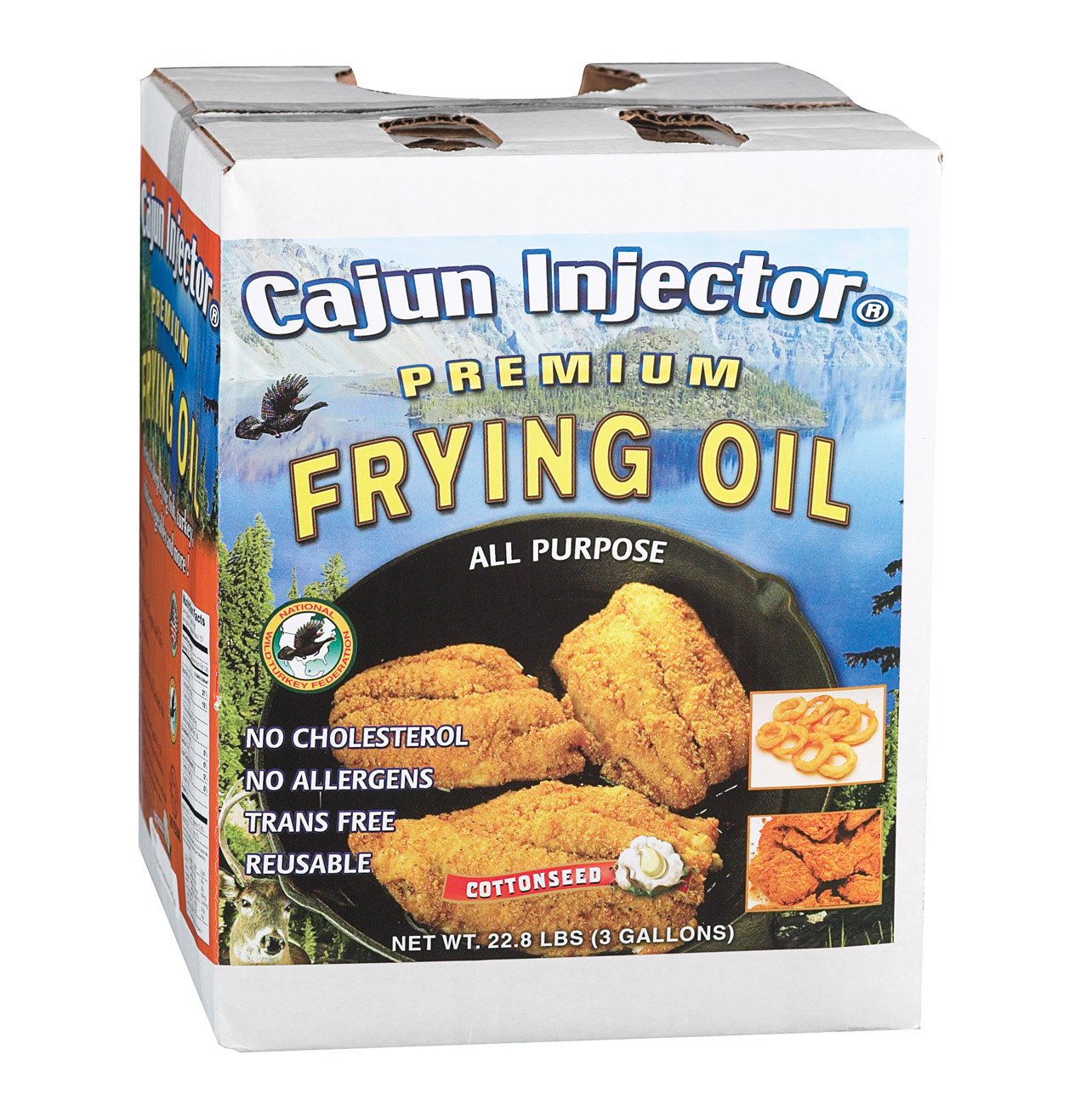 Cajun Injector Premium Cottonseed Frying Oil Shop Oils at HEB