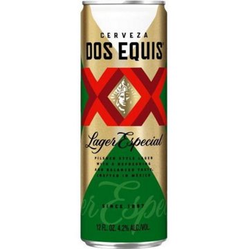 Dos Equis Lager Especial Beer 12 pk Cans, 12 oz