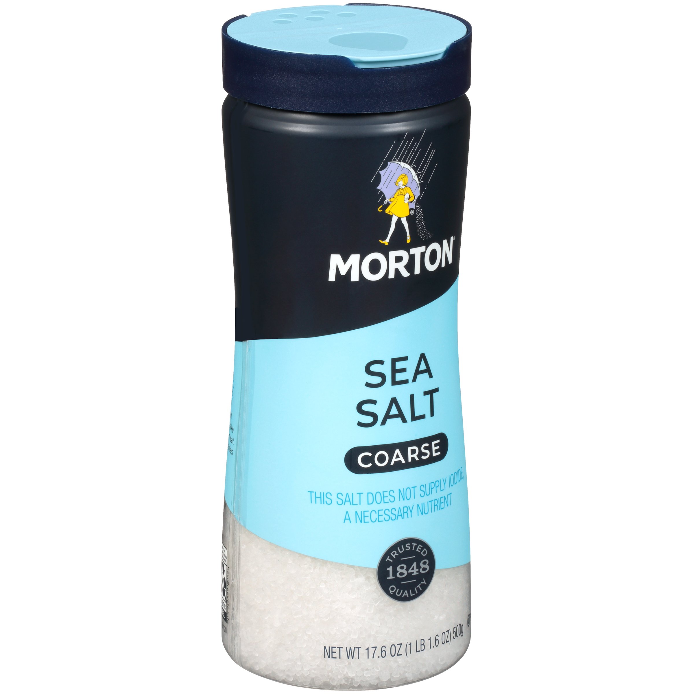 Morton Low Sodium Lite Salt - Shop Herbs & Spices at H-E-B