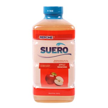 Suero Pediatric Electrolyte Solution - Apple, 33.8 oz