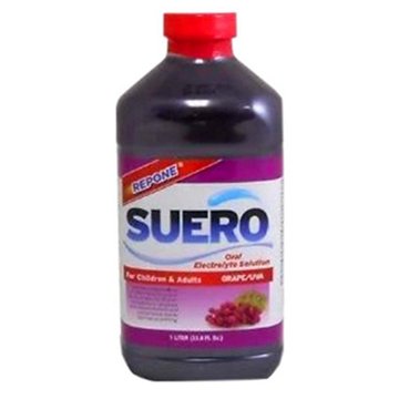 Suero Electrolyte Solution - Grape, 33.8 oz