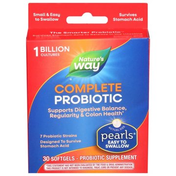 Nature's Way Complete Probiotic Supplement Softgels