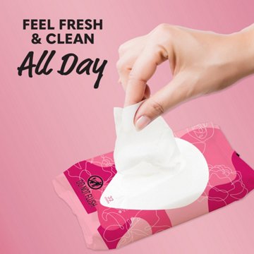 Summer's Eve Feminine Wipes - Sheer Floral, 32 ct